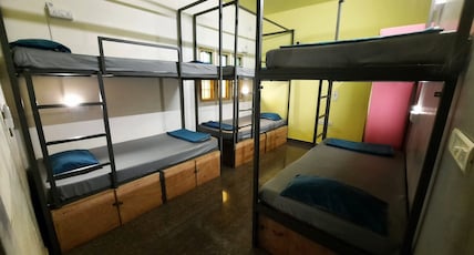 Unearth Hostel Room Type - Y 6 Bed Female Dorm AC