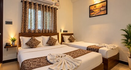 Hotel La Paradise - TIE Hotels & Resorts Room Type - Deluxe Triple - AC Room