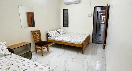 Hotel Madhav Bhakta Nivas Room Type - Family AC Room  /Room No 4