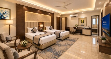 Hotel Grand Meridian Delhi Airport Room Type - Executive Twin Bed Room With Free Wifi Hotel Grand Meridian Delhi Airport Room Type - Executive Twin Bed Room With Free Wifi