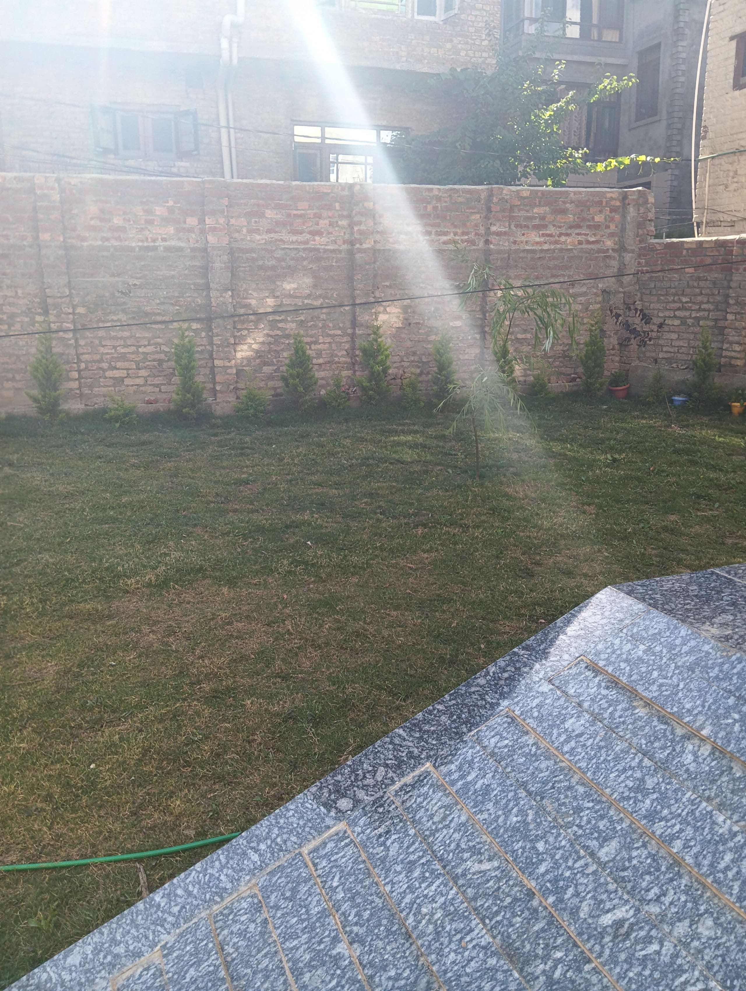 Spacious 2 BHK apartment with nice front garden - Tap to explore photos