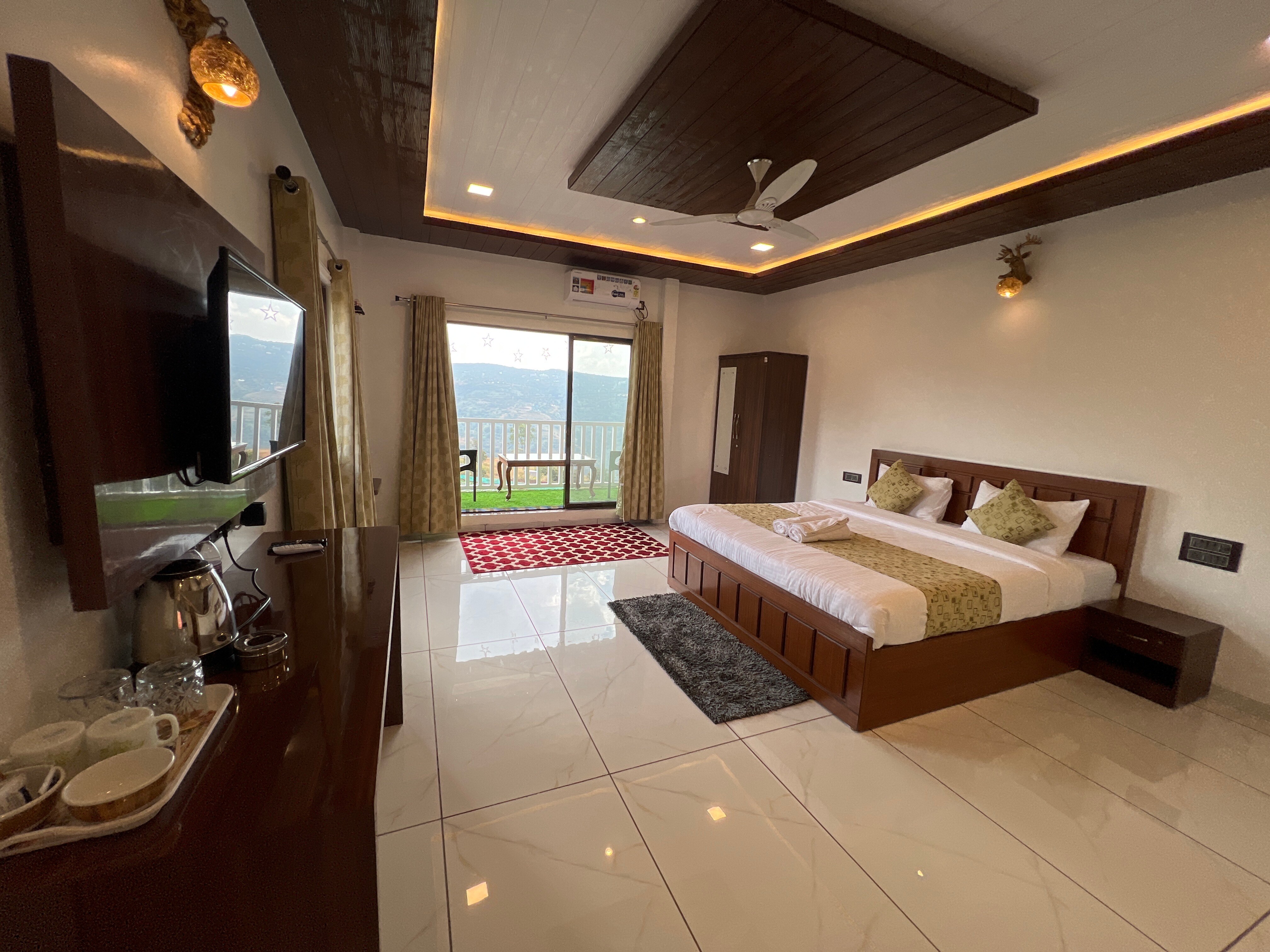 Gokuls Villa Deluxe Room ! Valley view - Tap to explore photos