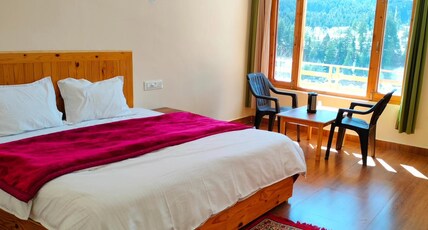 Himalayan Lotus boutique stay Room Type - Deluxe room With Mountain and river View