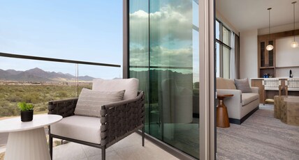 Hilton North Scottsdale at Cavasson Room Type - 1KG 1BDRM MTN VW BLCNY STE