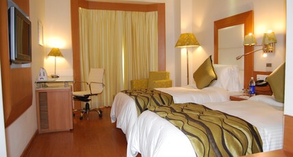 Ambrosia Sarovar Portico Room Type - Deluxe Room - Twin Bed