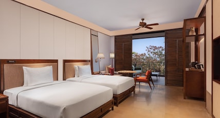 Hilton Goa Resort,Candolim Room Type - Queen Superior Room Tropical view with Balcony Hilton Goa Resort,Candolim Room Type - Queen Superior Room Tropical view with Balcony