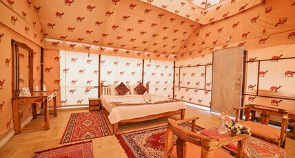 Lakhmana Desert Camp Room Type - Royal AC Swiss Tent
