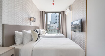 The Rich Residences Sukhumvit Room Type - 1 Twin Bedroom The Rich Residences Sukhumvit Room Type - 1 Twin Bedroom