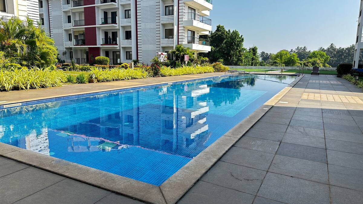 04 | 2BHK, Pool View, Jacuzzi, Near Beach North Goa | JenVin Luxury Homes - Tap to explore photos
