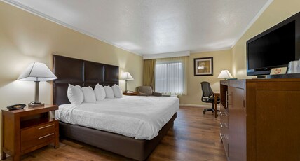 Best Western Plus Northwoods Inn Room Type - Accessible - 1 Queen, Mobility Accessible, Communication Assistance, Bathtub, Non-Smoking, Full Brea Best Western Plus Northwoods Inn Room Type - Accessible - 1 Queen, Mobility Accessible, Communication Assistance, Bathtub, Non-Smoking, Full Brea