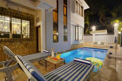 Alaya Stays Adarsh Villa | Elegant 3 BHK Villa With Pvt Pool & Balcony