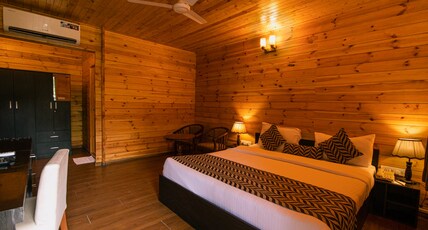 LA CALYPSO BEACH RESORT Room Type - Wooden cottages LA CALYPSO BEACH RESORT Room Type - Wooden cottages