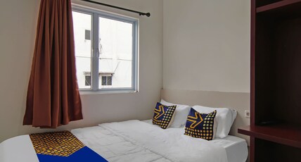 Hotel O Pondok Melati Syariah Room Type - SPOT ON NON AC double