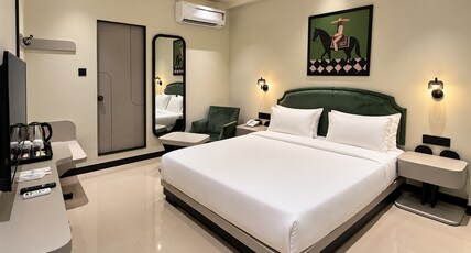 Hotel Nova Ways Room Type - Free Early Check In from 6 am Executive Suite with Lounge Chair and 43 Inch Android Smart T.v.