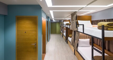 City Stay Room Type - Only Men single bed with shared bathroom