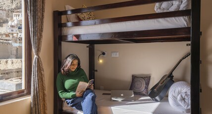 LeHostel Room Type - Single Bed in 4 Bed Female Dorm (Balcony)