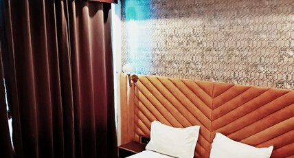 Temple view by Ayodhya Residency near Rammandir Room Type - Deluxe AC Room with Attached bathroom 