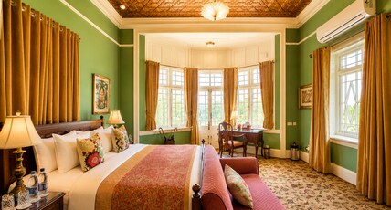 Karan Mahal  Dal View Room Type - Premium Room (Zabarwan Hill or Dal View)