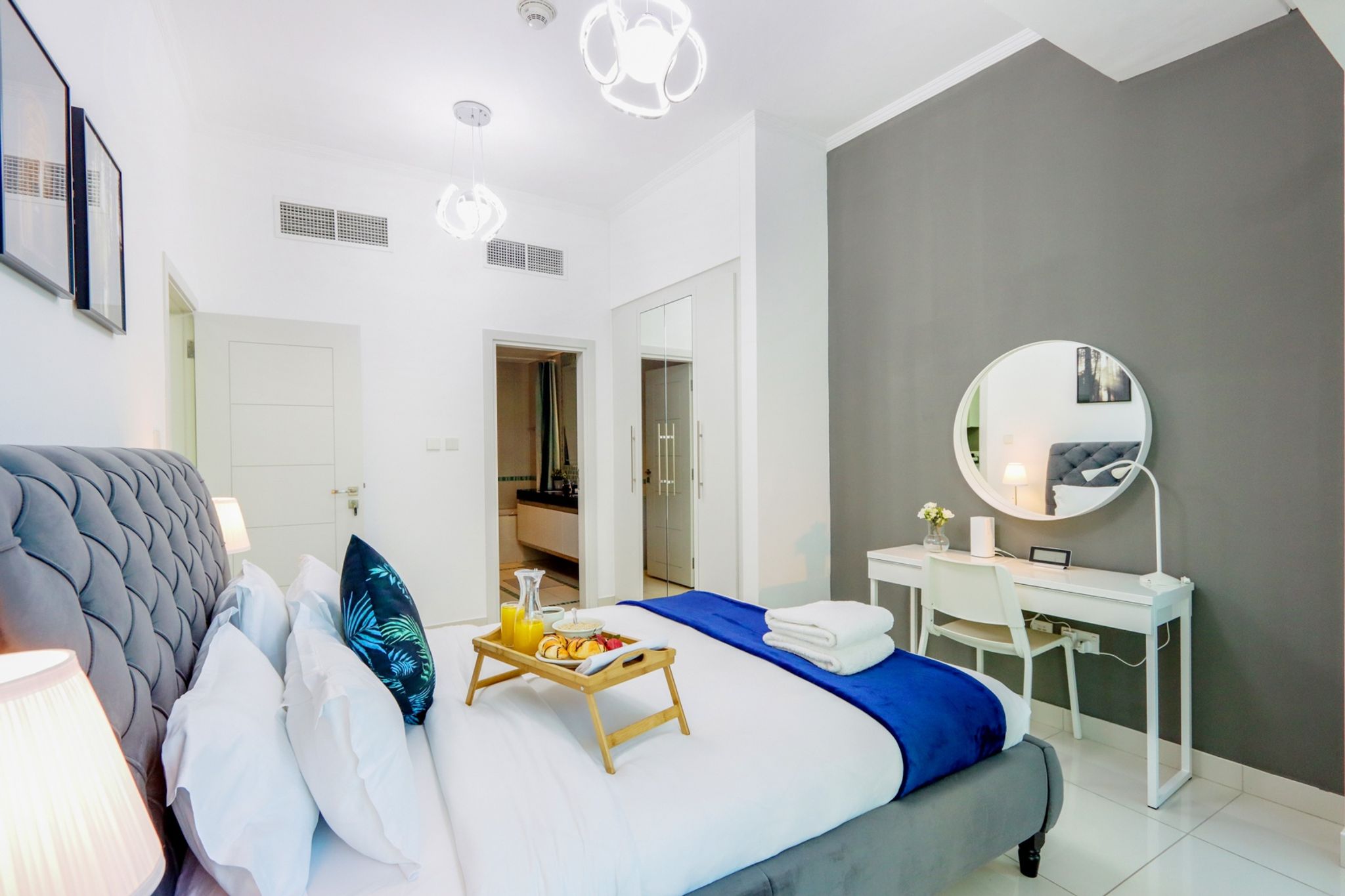 ELIVAAS Curated 1BR with Balcony, Steps from JBR & Marina Walk - Tap to explore photos