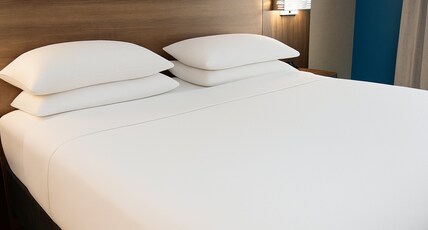 Holiday Inn Express Hotel & Suites Pittsburgh-South Side Room Type - 1 Bedroom Suite Mobility Accessible Roll In Shower Holiday Inn Express Hotel & Suites Pittsburgh-South Side Room Type - 1 Bedroom Suite Mobility Accessible Roll In Shower