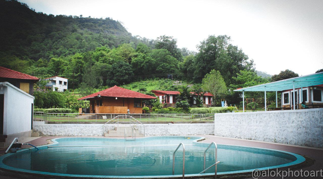 4 bhk forest trail villa with private waterfall - Tap to explore photos