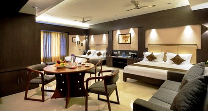 HOTEL ARJUNAA Room Type - Family Four bed room