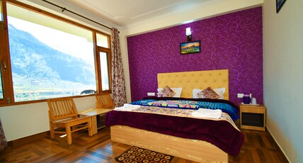 KULLU MANALI INN Room Type - Super Deluxe room : Hamta Valley view