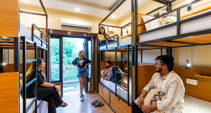 Zostel Gurugram Room Type - Deluxe 8 Bed Mixed Dorm (with shared balcony)