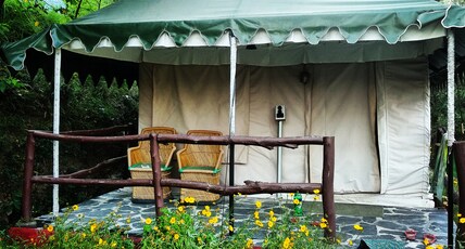 Nature Drops | Rooms & Restaurant Room Type - Swiss Cottage Tent
