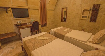 Osmanbey Cave House - Cappadocia Cave Hotel Room Type - Standard Stone Twin Room 104 Osmanbey Cave House - Cappadocia Cave Hotel Room Type - Standard Stone Twin Room 104