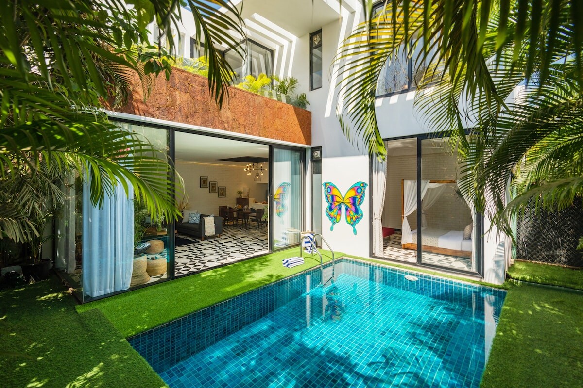 TBK VILLAS 10,VAGATOR,WITH PVT POOL - Tap to explore photos