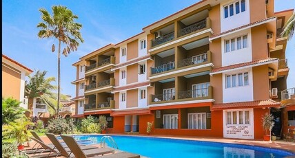 2BHK1 2Bath WiFi WM BackUp Candolim 3rd-Top Floor Room Type - 2BHK1 2Bath WiFi WM BackUp Candolim 3rd-Top Floor