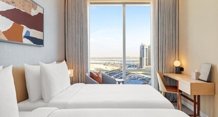 Vida Dubai Mall Room Type - Deluxe Room Twin City View