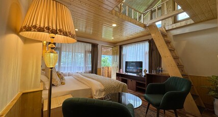 Aether | Luxe 1 Room Kitchen with cozy Attic in Old Manali Room Type - Aether | Luxe 1 Room Kitchen with cozy Attic in Old Manali