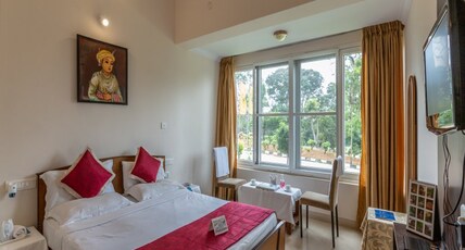 KSTDC Hotel Mayura Kauvery KRS Room Type - A/C Deluxe Double