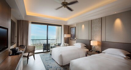 Hilton Haikou Meilan Room Type - TWIN EXECUTIVE SEA VIEW RM
