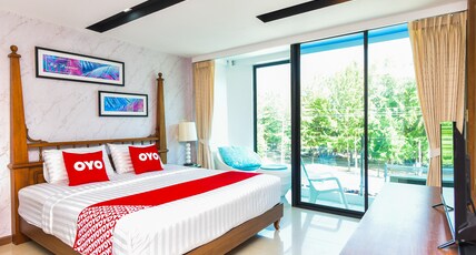 OYO 394 Nana Beach Cha Am Room Type - Deluxe Double with Sea View