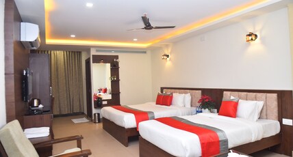 M R Residency Lodging and Boarding Room Type - Triple Bed with AC Room