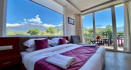 Hotel Sagar Residency - Best Mountain view Hotel in Palampur Room Type - Platinum AC Room with Balcony