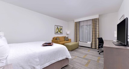 Hampton Inn & Suites by Hilton Shelby Room Type - 1 KING W SOFABED NS