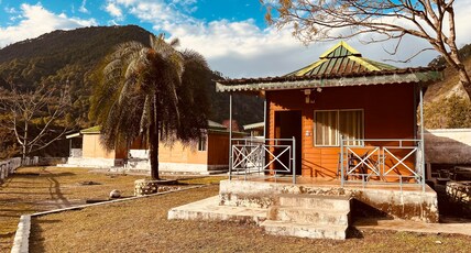 Alaknanda Adventure Resort (12Kms From Karanprayag Toward Badrinath) Room Type - Alaknanda Riverview Cottages (Private Balcony) Alaknanda Adventure Resort (12Kms From Karanprayag Toward Badrinath) Room Type - Alaknanda Riverview Cottages (Private Balcony)