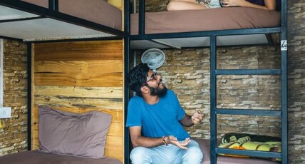 Shalom Backpackers Rishikesh | Rooms & Dorms Room Type - Mixed Dorm | 1 bed in a 4 Standard bed AC | shared attached bathroom Shalom Backpackers Rishikesh | Rooms & Dorms Room Type - Mixed Dorm | 1 bed in a 4 Standard bed AC | shared attached bathroom