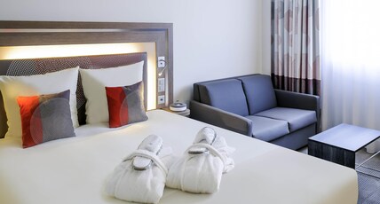 Novotel Lugano Paradiso Room Type - Executive Room with 1 double bed and 1 single sofa bed