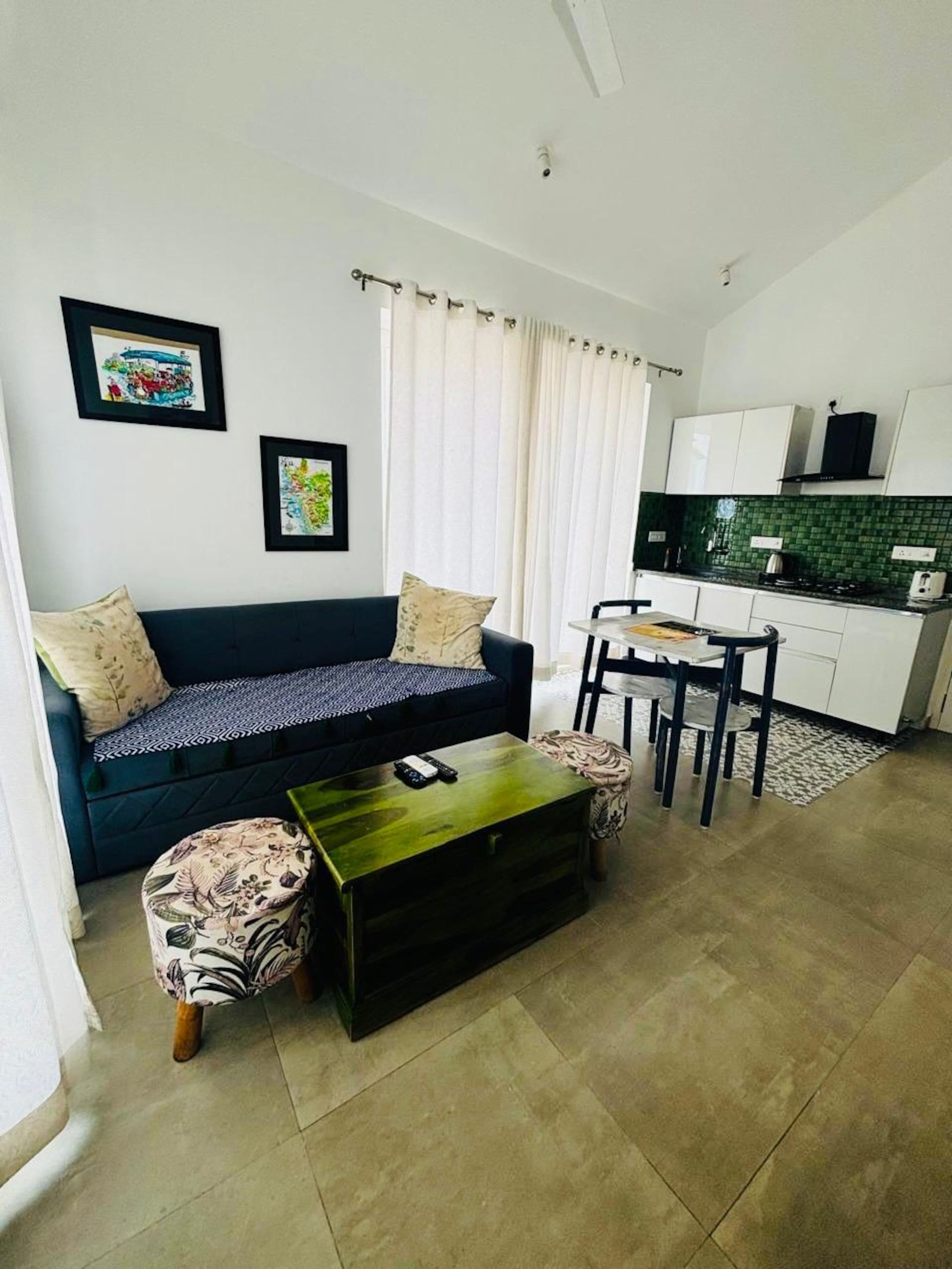 Super Cool Service Apartment 1BHK in Calangute Goa - Tap to explore photos