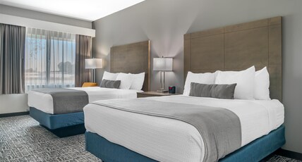 Best Western Plus Wayland Hotel Room Type - Accessible - 2 Queen, Mobility Accessible, Roll In Shower, Refrigerator, Non-Smoking, Full Breakfast Best Western Plus Wayland Hotel Room Type - Accessible - 2 Queen, Mobility Accessible, Roll In Shower, Refrigerator, Non-Smoking, Full Breakfast