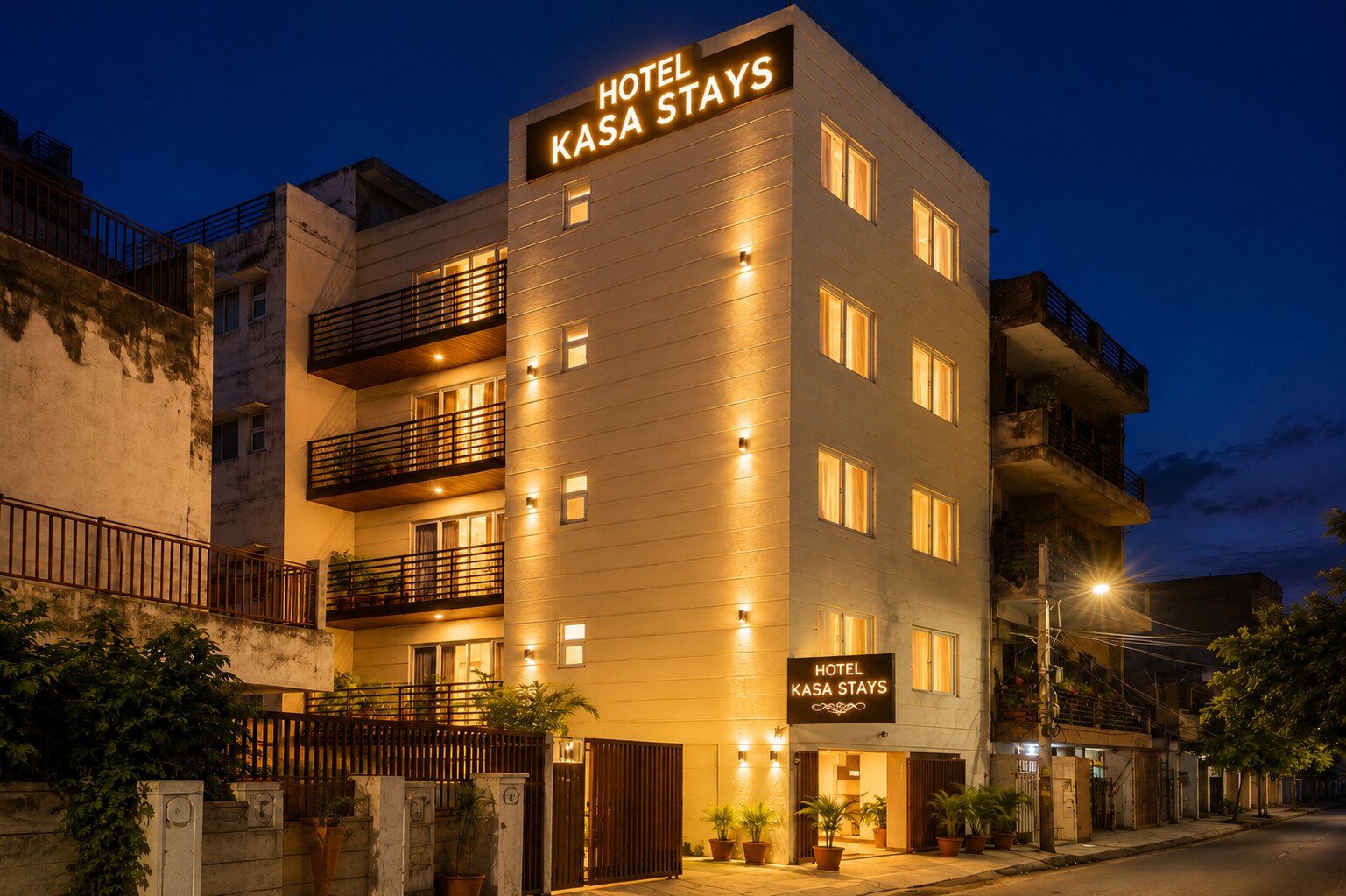Hotel Kasa Stays Ramesh Nagar - Tap to explore photos