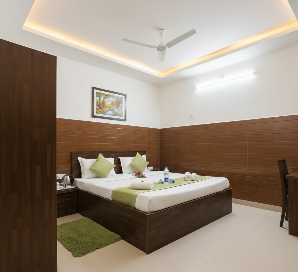 Rainbow Inn | Couple & Short-Stays Opp. Azadpur Main Mandi - Tap to explore photos