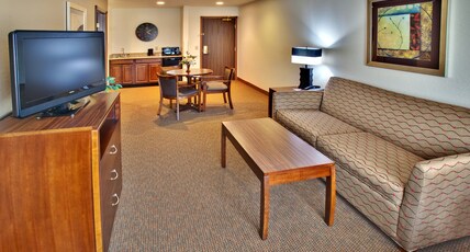 Holiday Inn Express Hotel & Suites Dubuque Room Type - 1 King Suite Extra Floor Space Sofa Bed