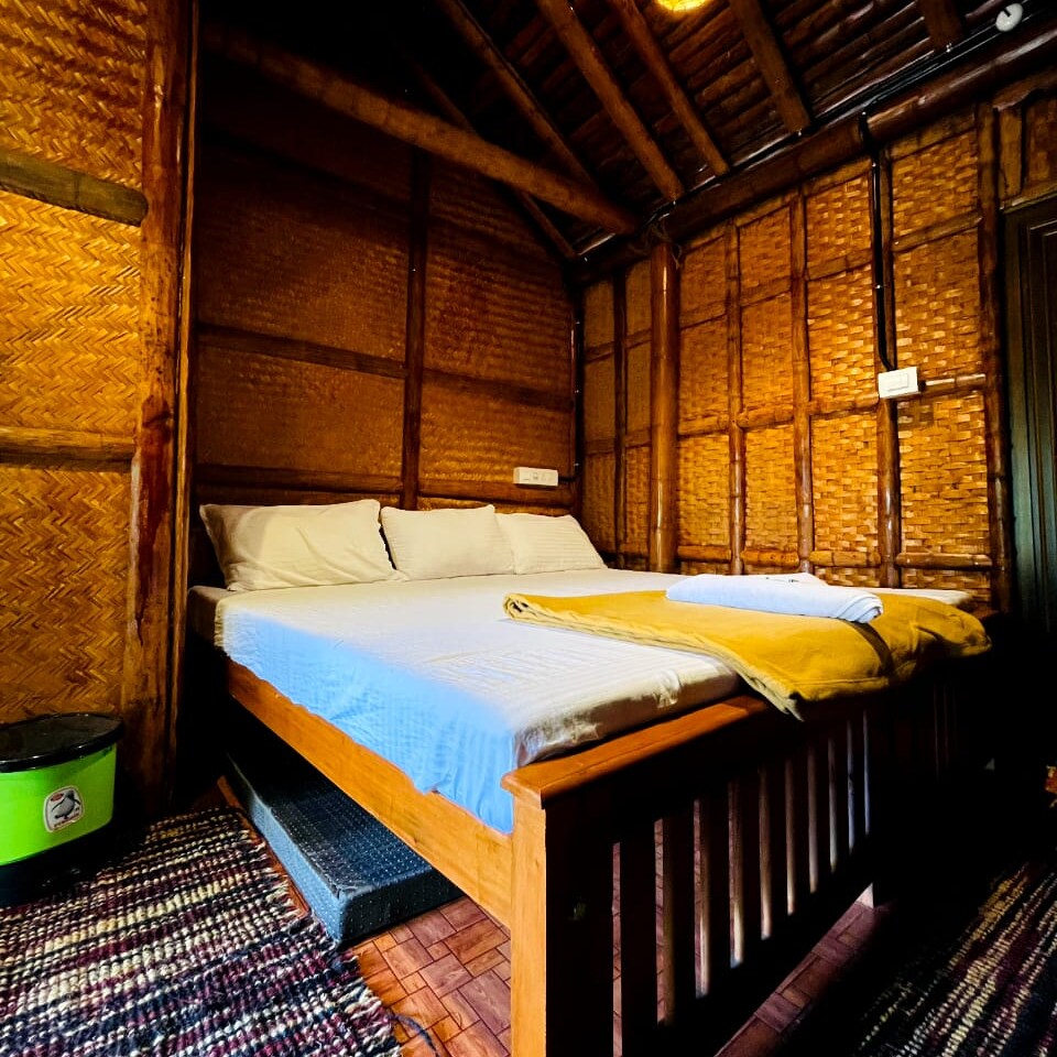 Tribal Wooden Cottage - Tap to explore photos