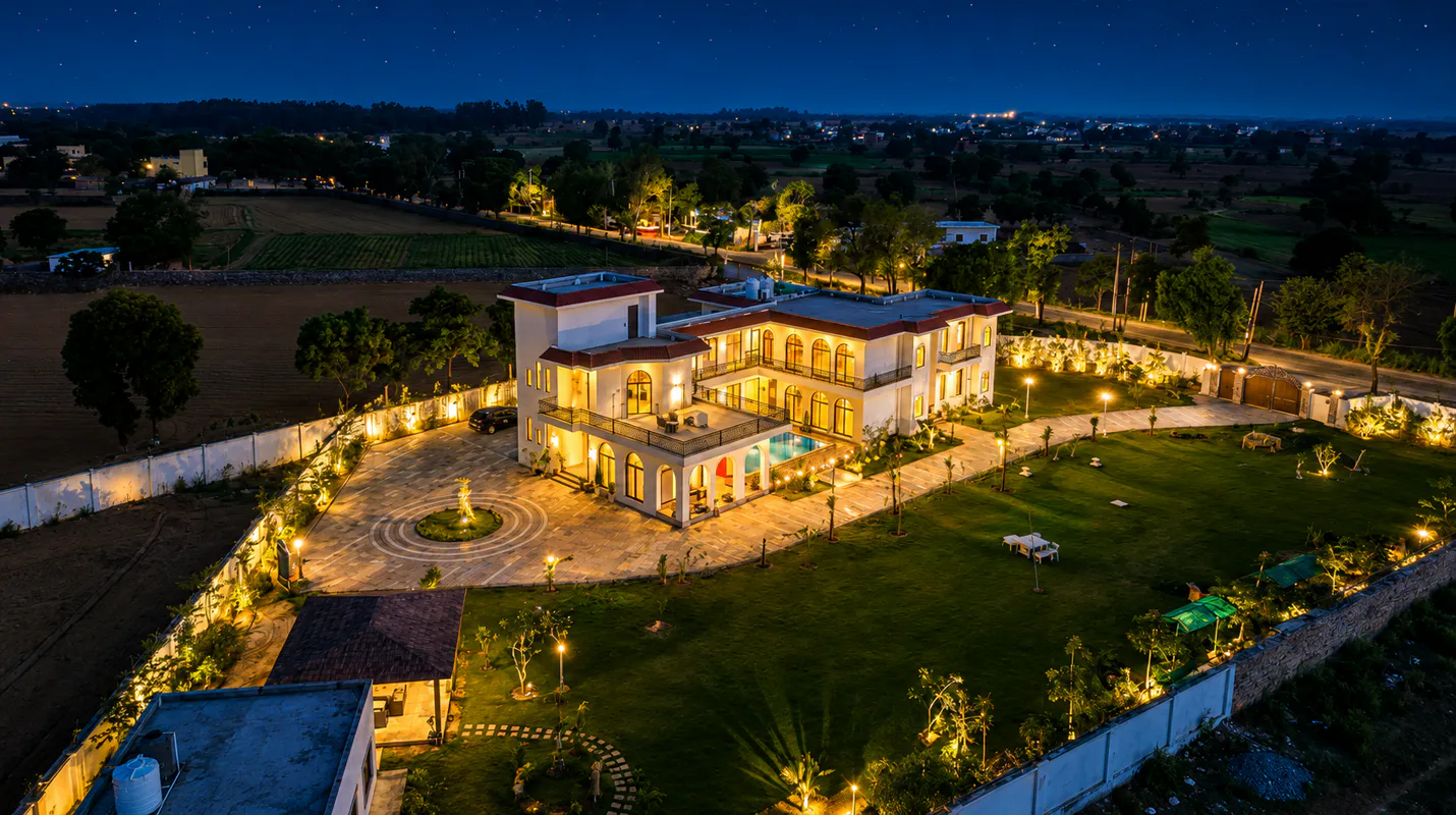 ELIVAAS Prive Heaven 6 BHK Villa with Pvt Pool Room Type - ELIVAAS Prive Heaven 6 BHK Villa with Pvt Pool
